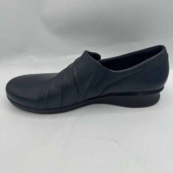 Clarks Women's Navy BlueHope Roxanne Leather Shoes Size 10M - Picture 3 of 12